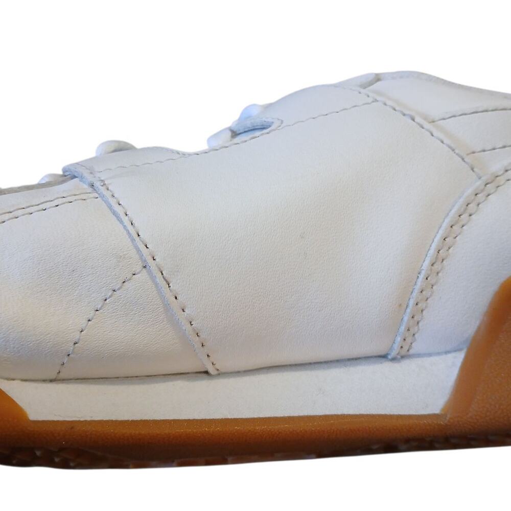 Reebok Workout Plus Full Grain Leather Men's Sneakers White Gum US Sz 10.5 READ - Picture 10 of 15